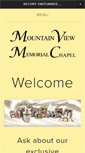 Mobile Screenshot of mountainviewmemorialchapel.com